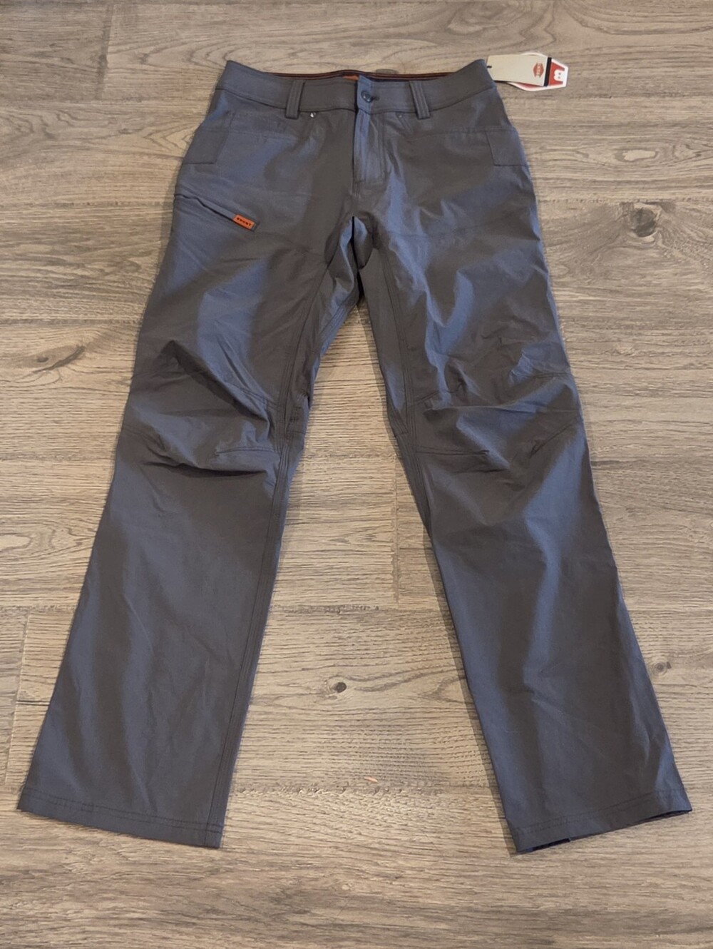 NWT Brunt Workwear Costello Tech Cargo Pants - Charcoal Grey - Size 28x32